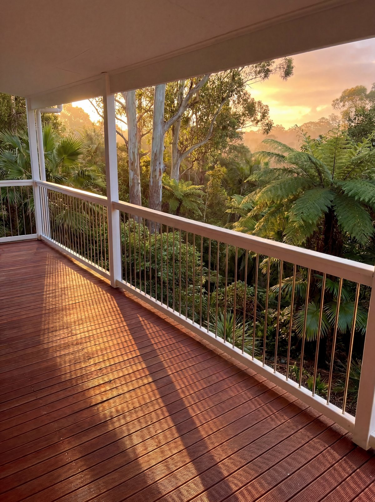 iRail balustrade sunset deck